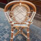 Perret and Vibert Paris rattan bistro chair