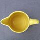 Yellow pitcher Digoin Sarreguemines 1940s