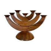 Bougeoir suédois en bois vintage