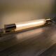 Vintage neon wall lamp 60 Stores Reunited massive brass