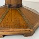 Vintage 1940s/50s bistro table with brass finish
