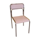 Retro Chrome Chair With Skai Upholstery