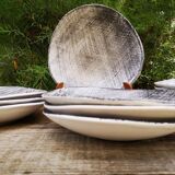 Assiette creuse modèle Crépuscule - Faiencerie Niderviller