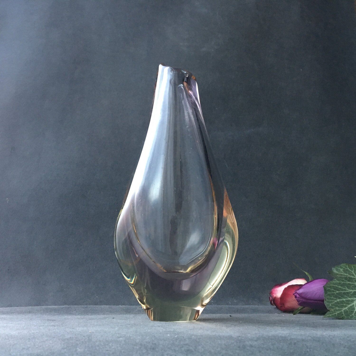 Vintage Murano glass vase