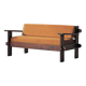 Architect's bench in solid wood, France, circa 1970.