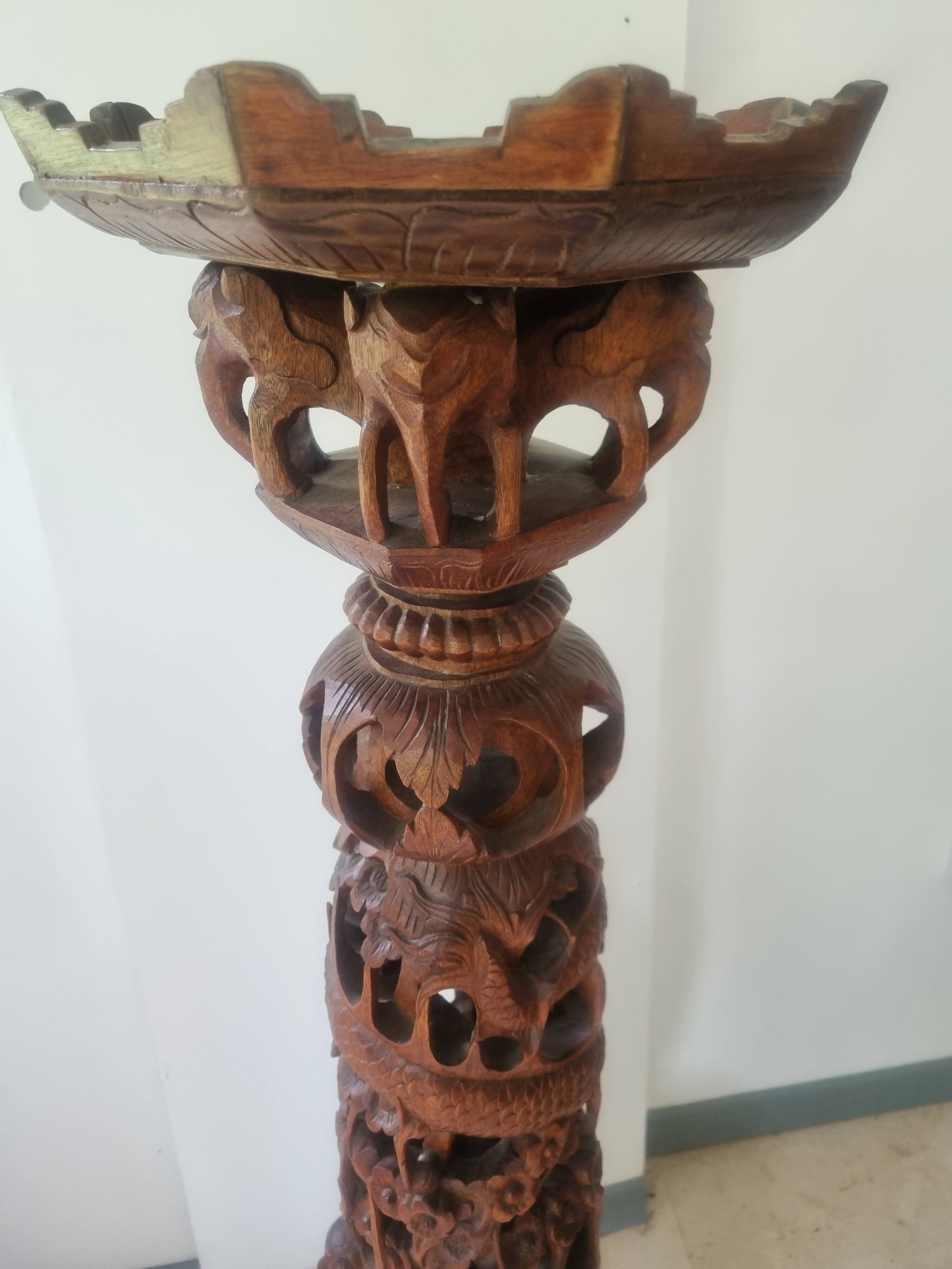 ANTIQUE EXOTIC WOOD TRIPOD SADDLE 1890