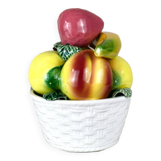 Slushy vintage strawberry fruit bowl