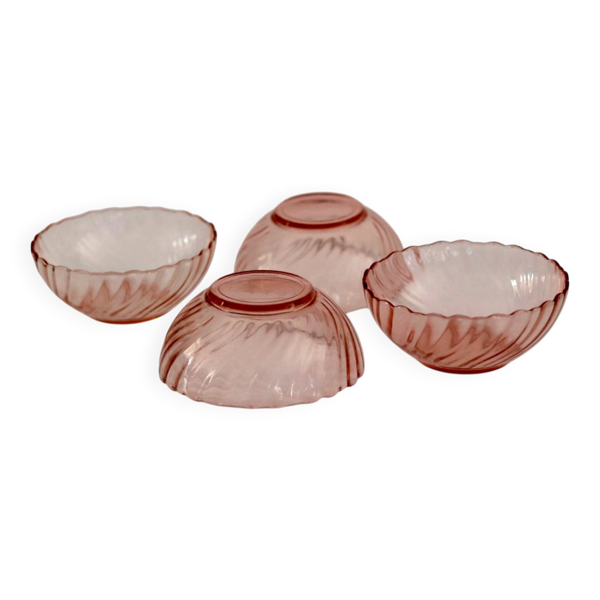 Lot de 4 coupelles roseline ARCOPAL