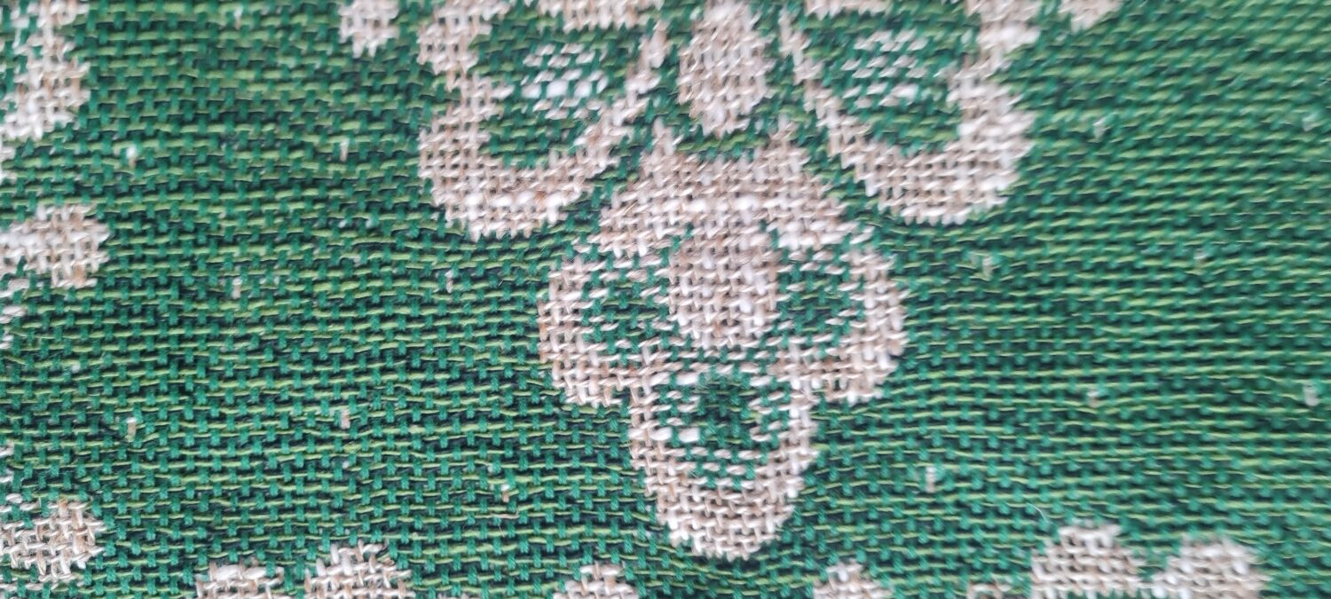 Vintage linen placemat