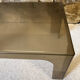 Table basse rectangulaire en plastique moulé, 1970