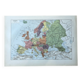Map of Europe - 20x29cm