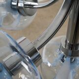 Chandelier, Italian design, Murano glass, 1970s, manufactured in Italy