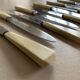 Set of 12 old Nogent knives
