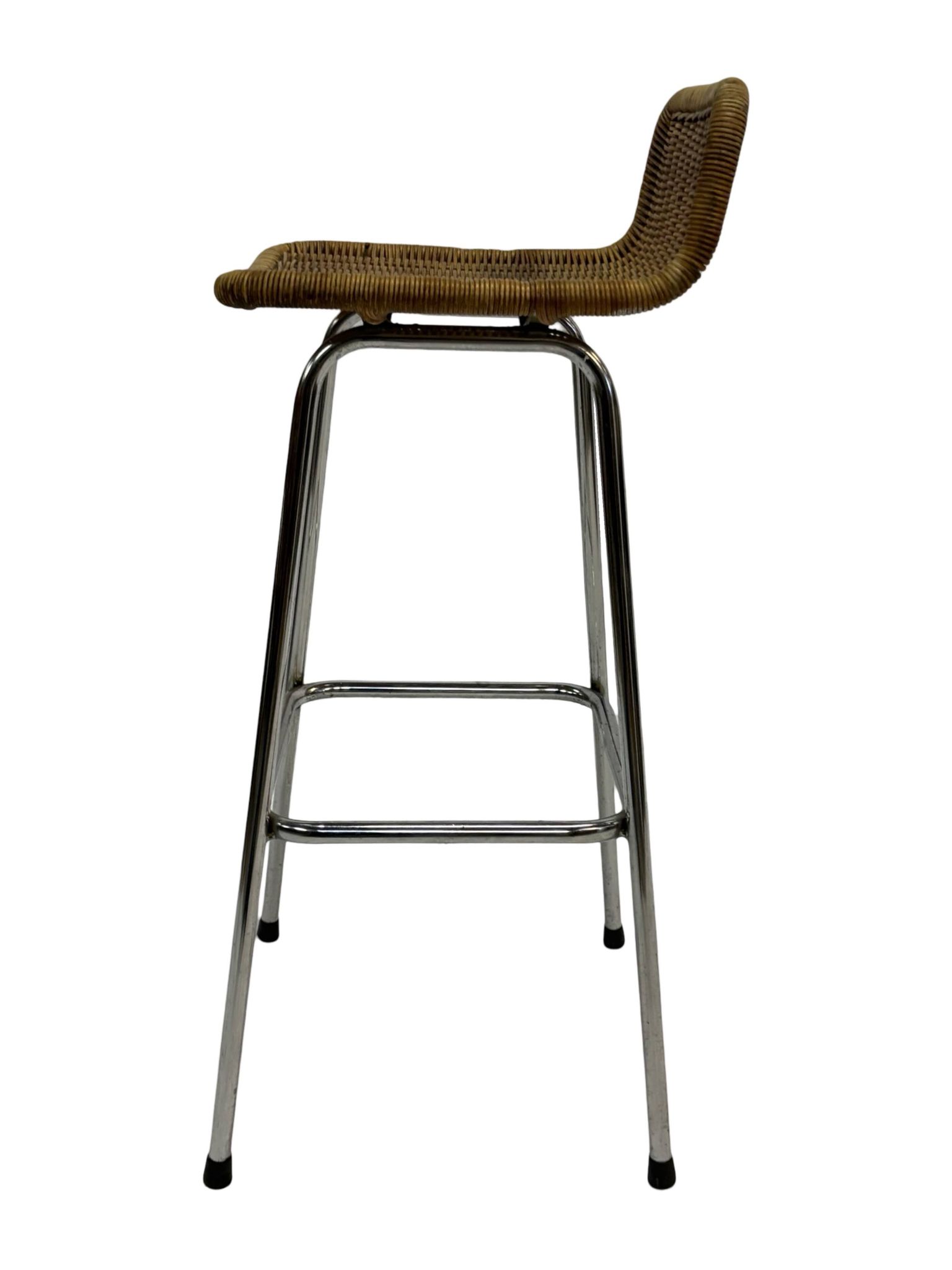 Vintage stool barstool Dirk van Sliedregt Rohe Noordwolde 1960 Netherlands
