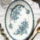 Flat oval Iron land St Amandinoise "MARGOT"