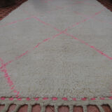 Beni ourain carpets rose 250 x 143 cm
