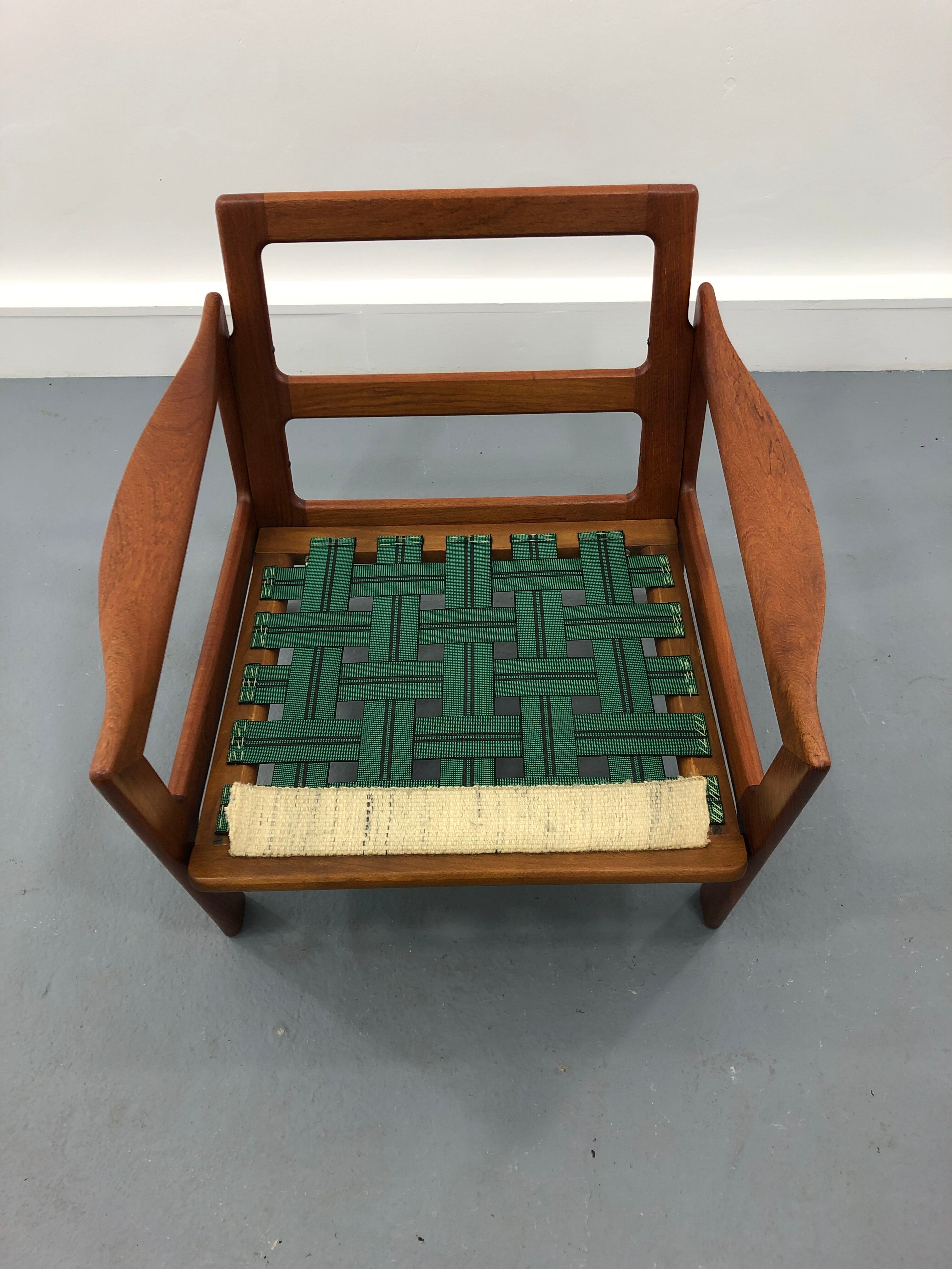 Armchair by Illum Walkelsø for Niels Eilersen, 1960s,