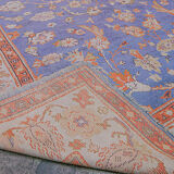 Ancient Turkish Persian oriental carpet smyrna 3.36 x 2, 54 m