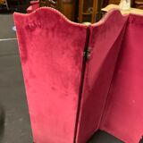Bordeaux velvet screen
