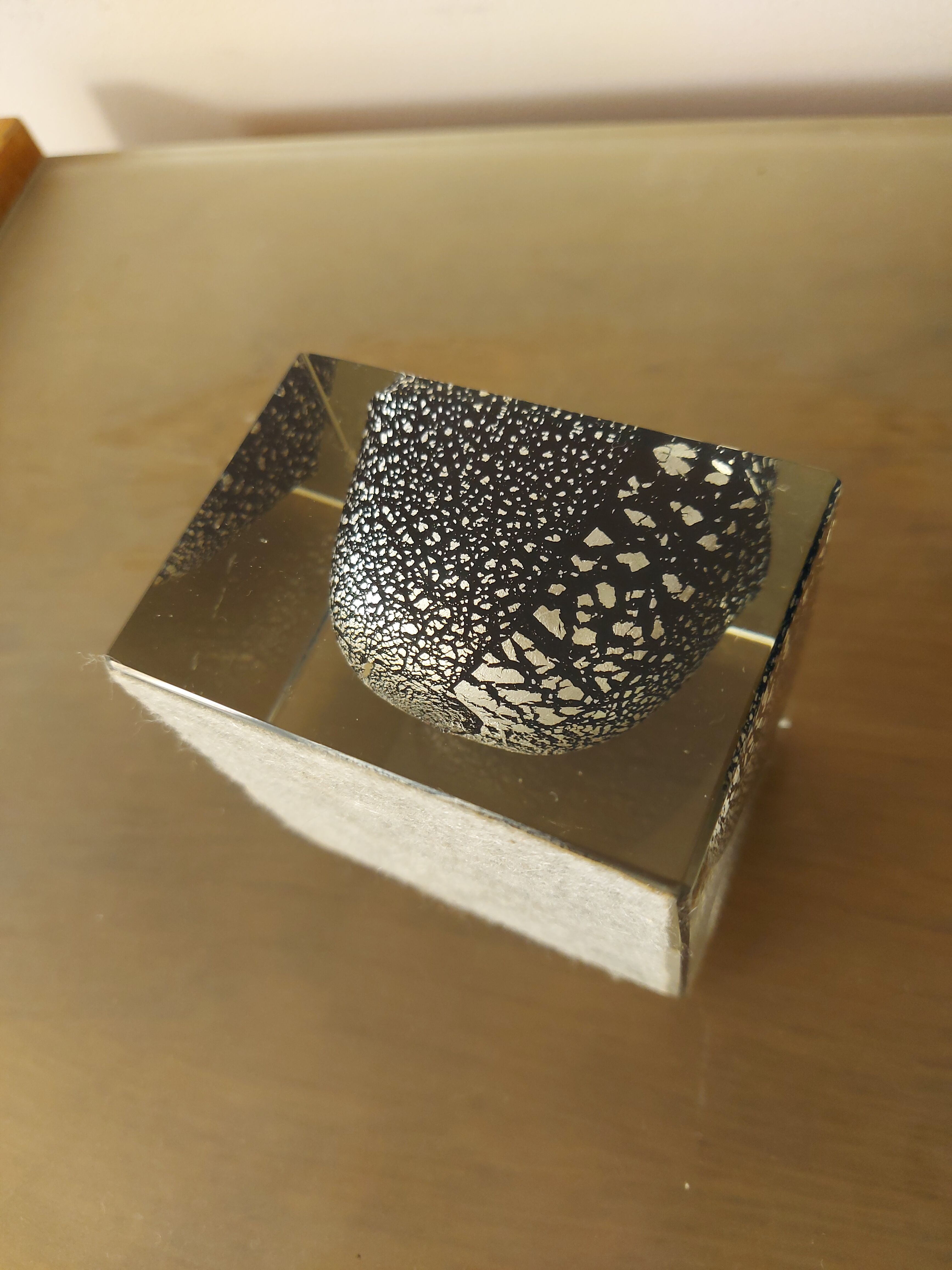 Vintage Murano glass ashtray