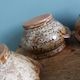 Soup bowls in Puisaye pyrite stoneware by Jean-Pierre Prud'homme