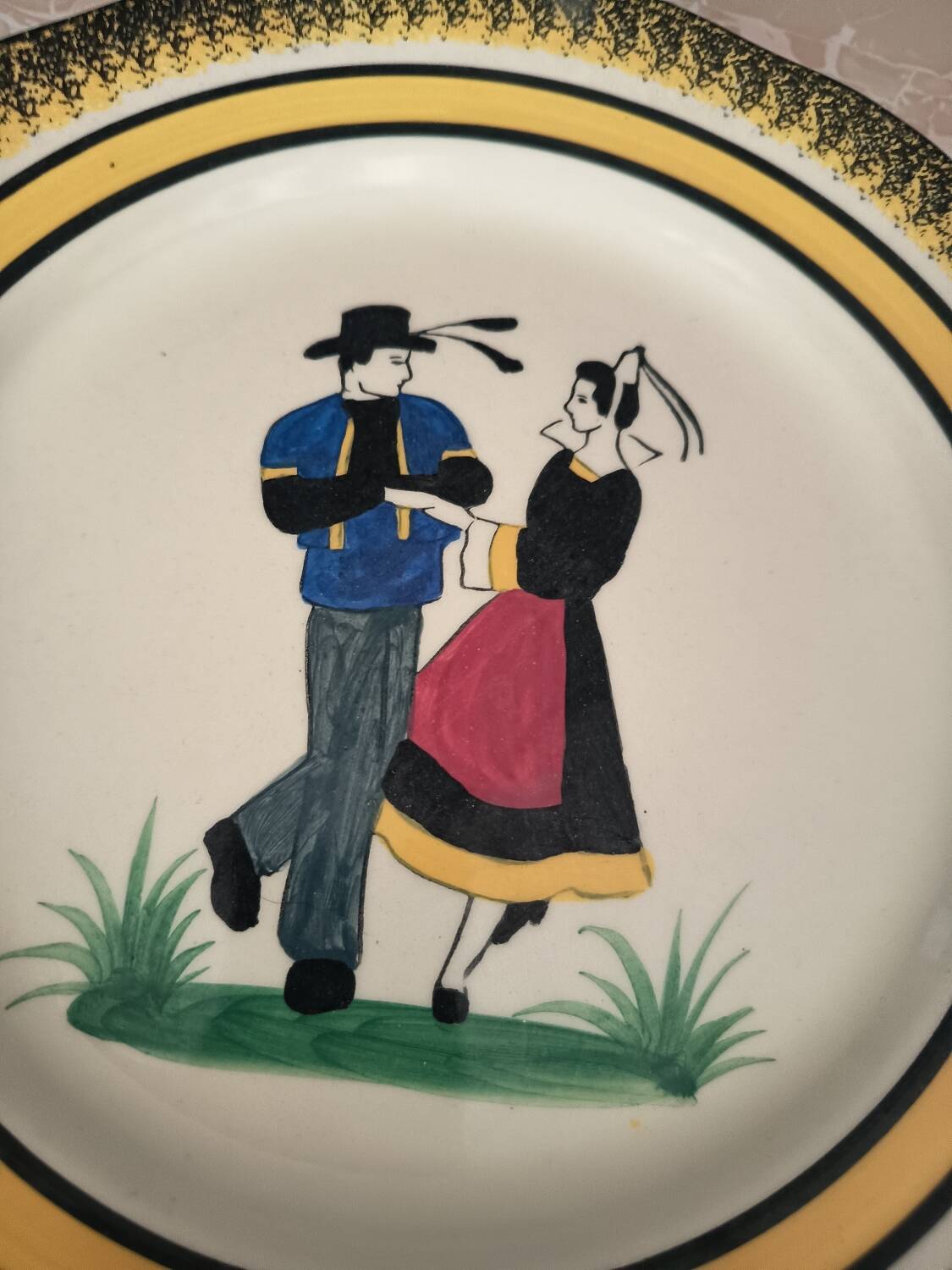 Henriot Quimper Plate