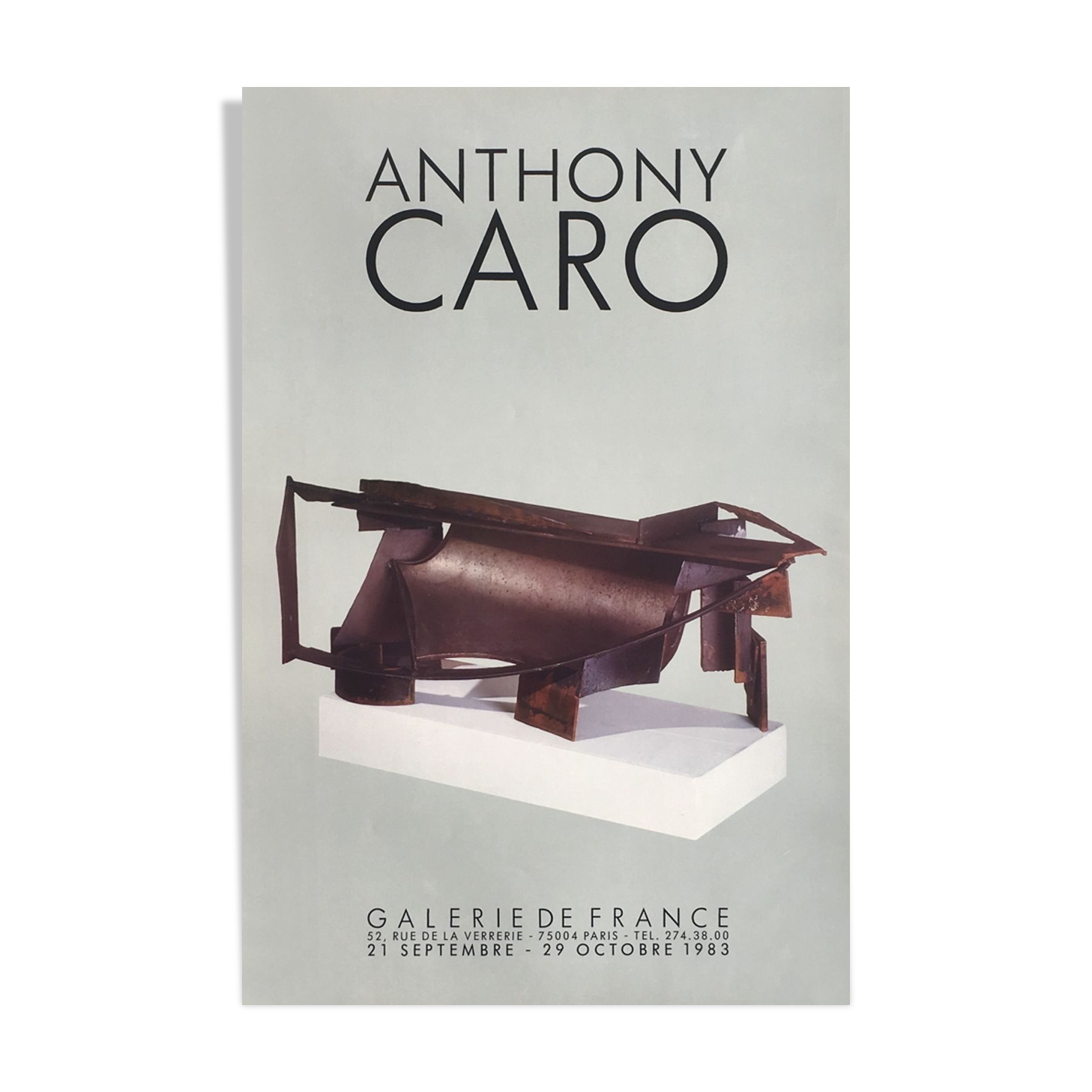 Anthony CARO 1983 poster