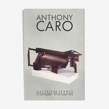 Anthony CARO 1983 poster