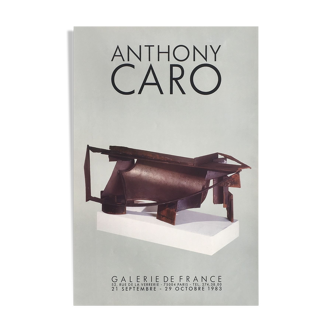 Affiche Anthony Caro 1983