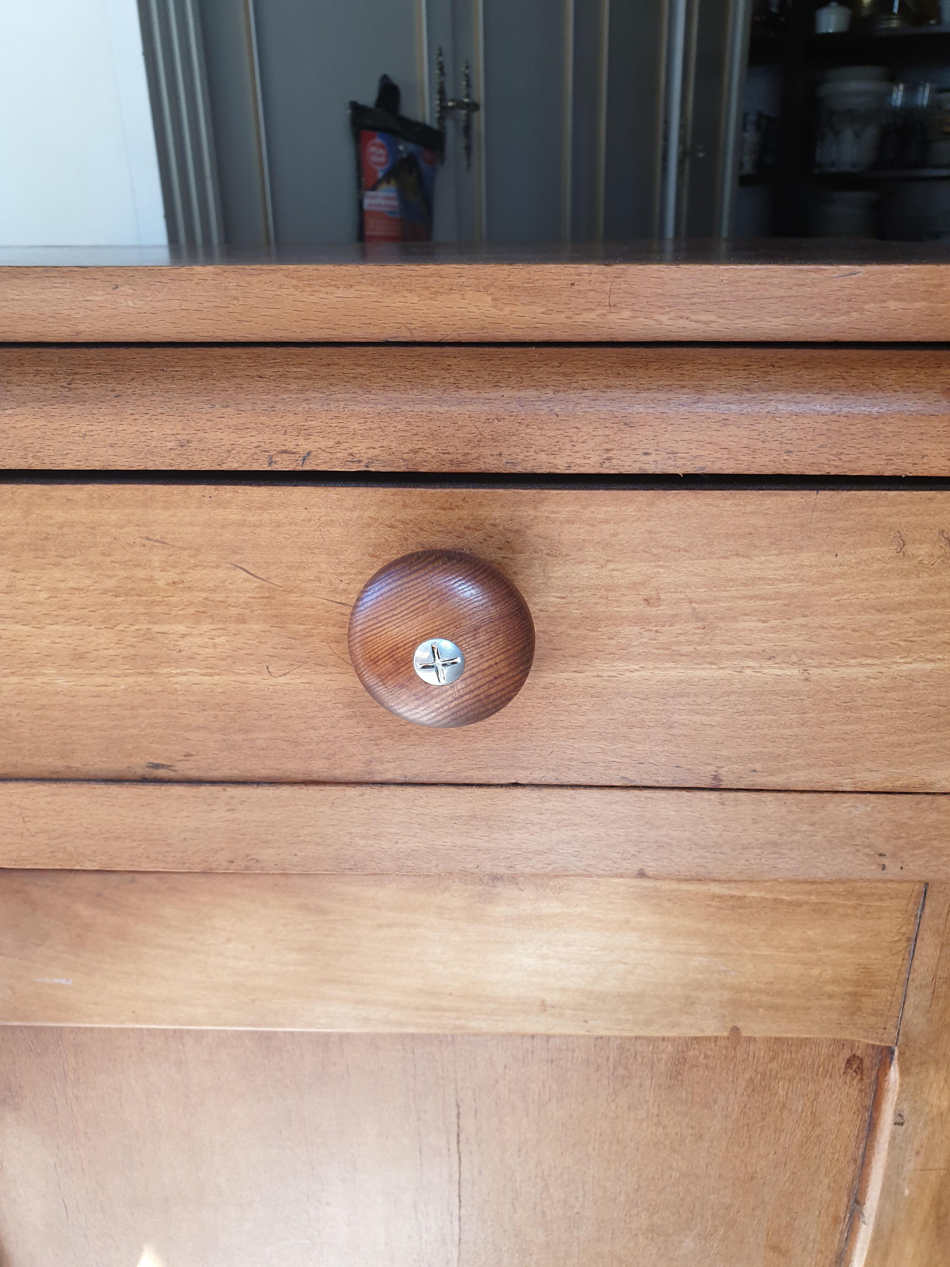 Vintage wooden Parisian buffet