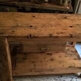 Pickled Carpenter Workbench