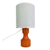 Lampe 70’s opaline orange vintage