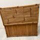 Bamboo chest 60s-70s