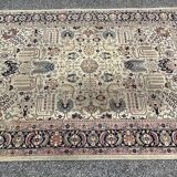Iranian Tabriz oriental rug - handmade: 3.30 X 2.40 meters