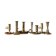 Brass candlesticks, 1960