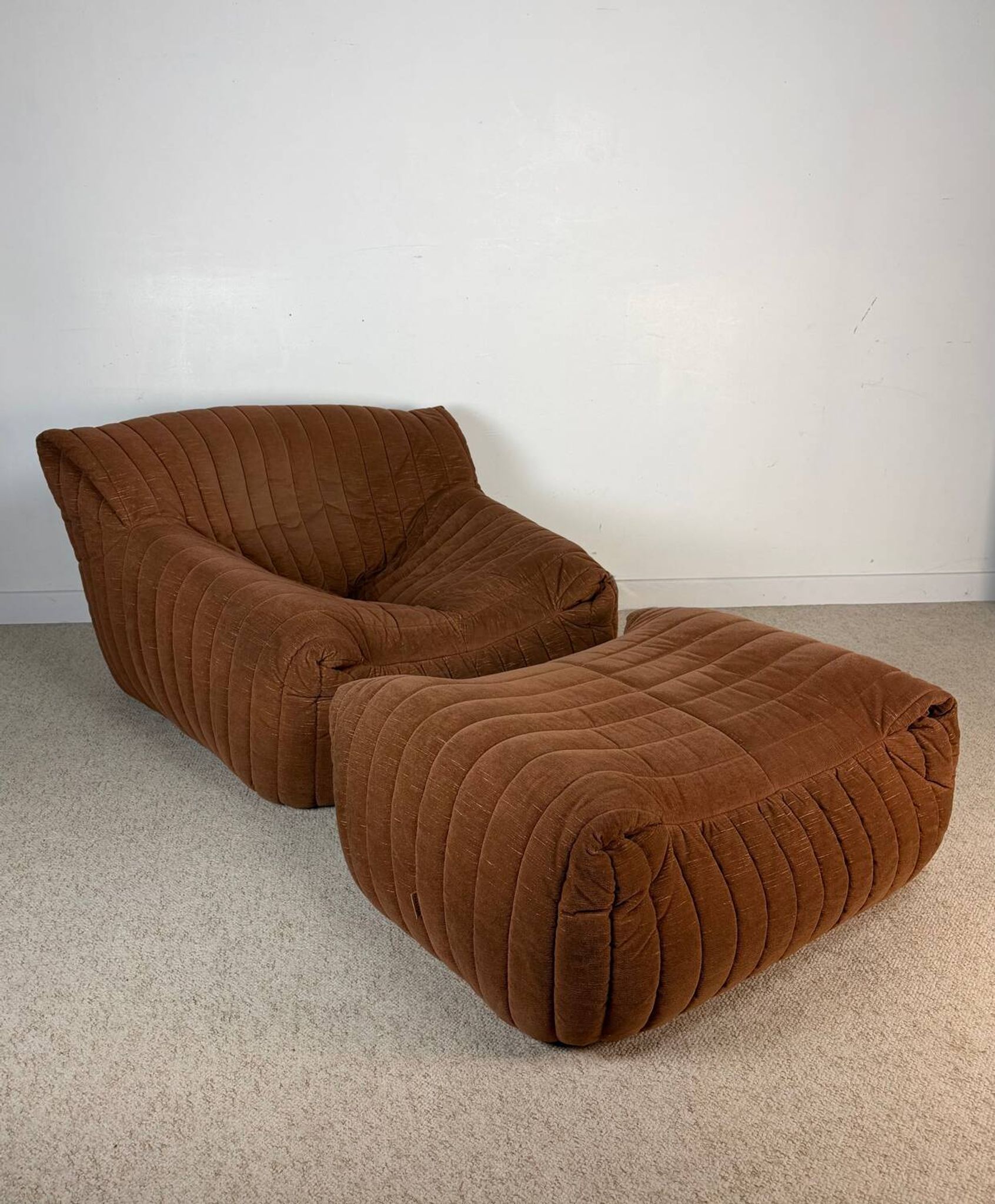 Armchair Annie Hiéronimus – Cinna – Brown corduroy – 1970s