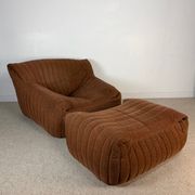 Armchair Annie Hiéronimus – Cinna – Brown corduroy – 1970s