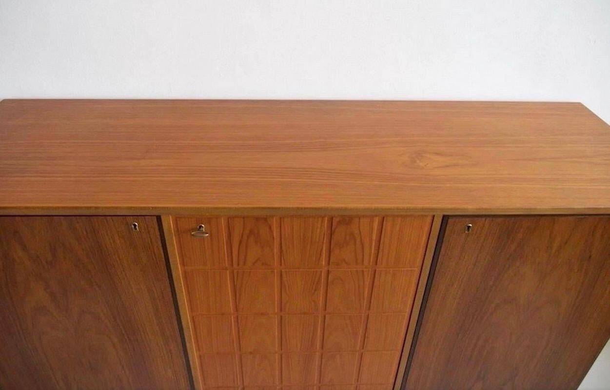 Buffet scandinave en hêtre et teck de Tabergs Mobler