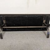 Coffee table in natural stones and wrought iron from the 60s/70s