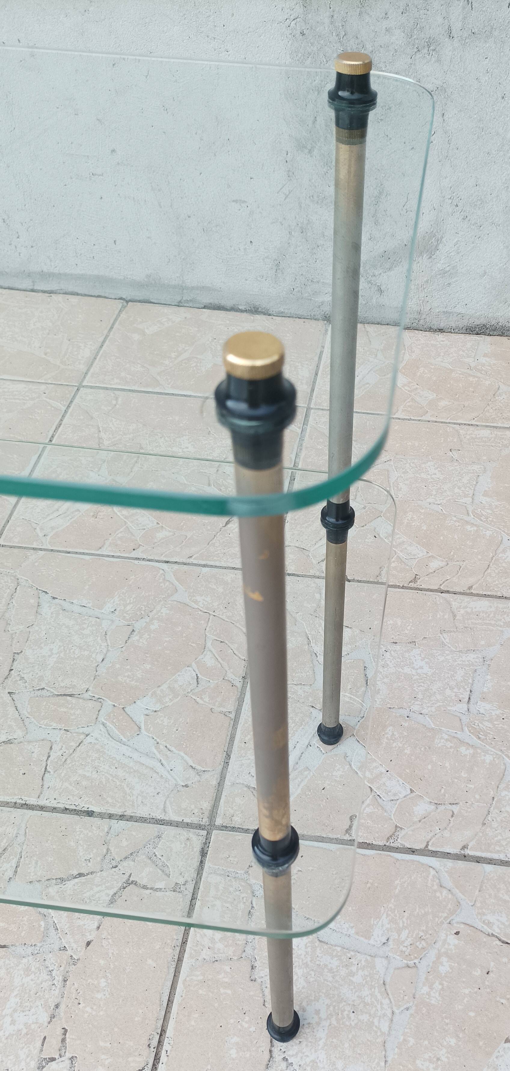 Large vintage 1960s shop display shelf/sideboard