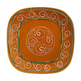 Plat en Faïence de à décor celte