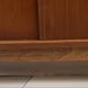 Vintage shoe cabinet with tapered legs