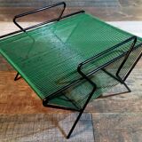 Scoubidou magazine rack 1950