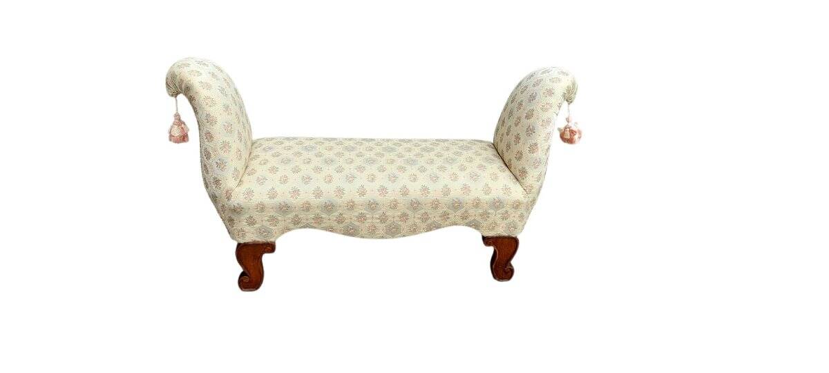 Wooden bedside bench