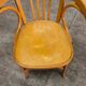 Signed Baumann desk armchair light wood