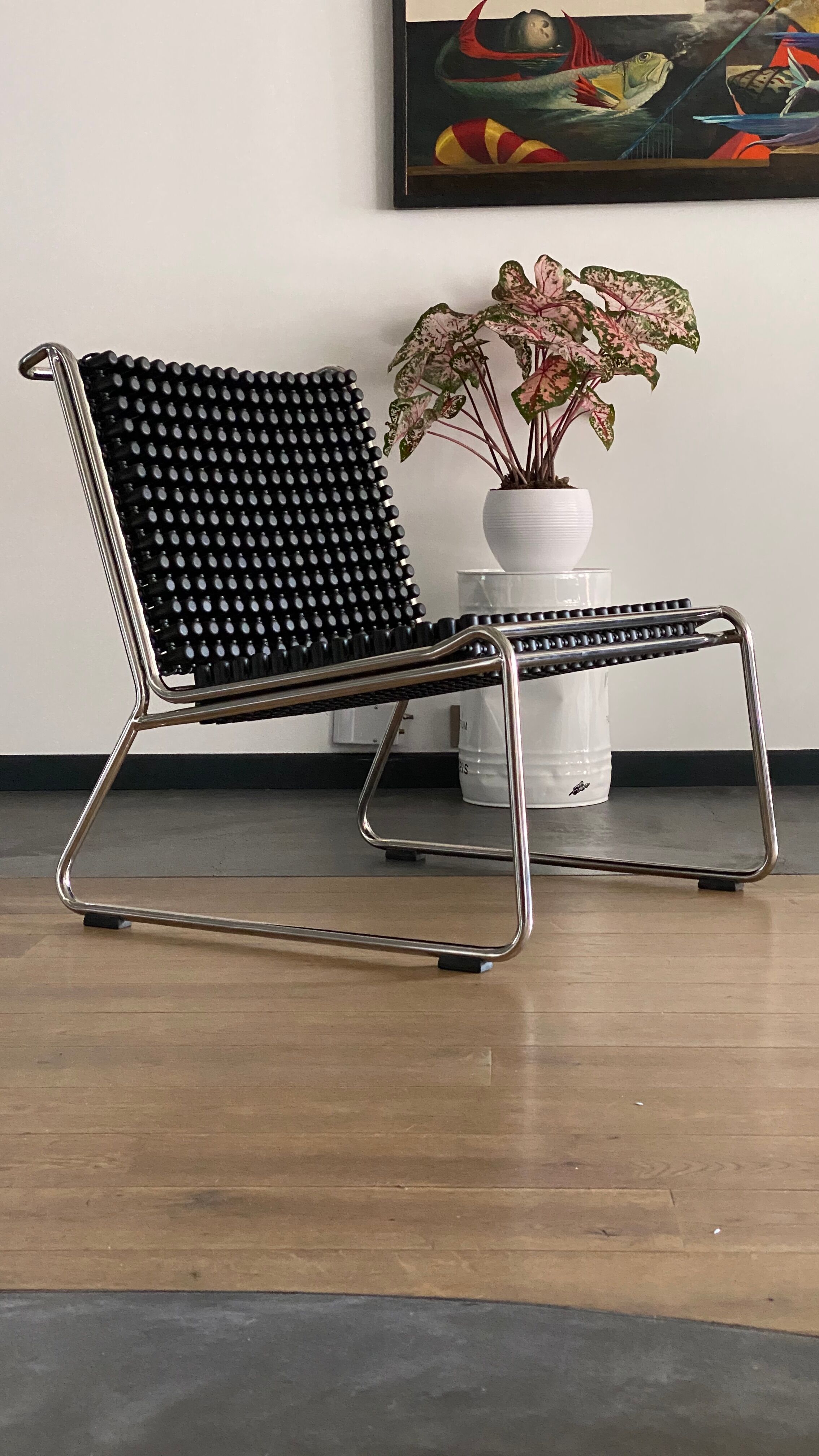 Leonard and Yos Theosabrata rare lounge chair design and comfortable