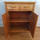 Dresser in rattan and canning