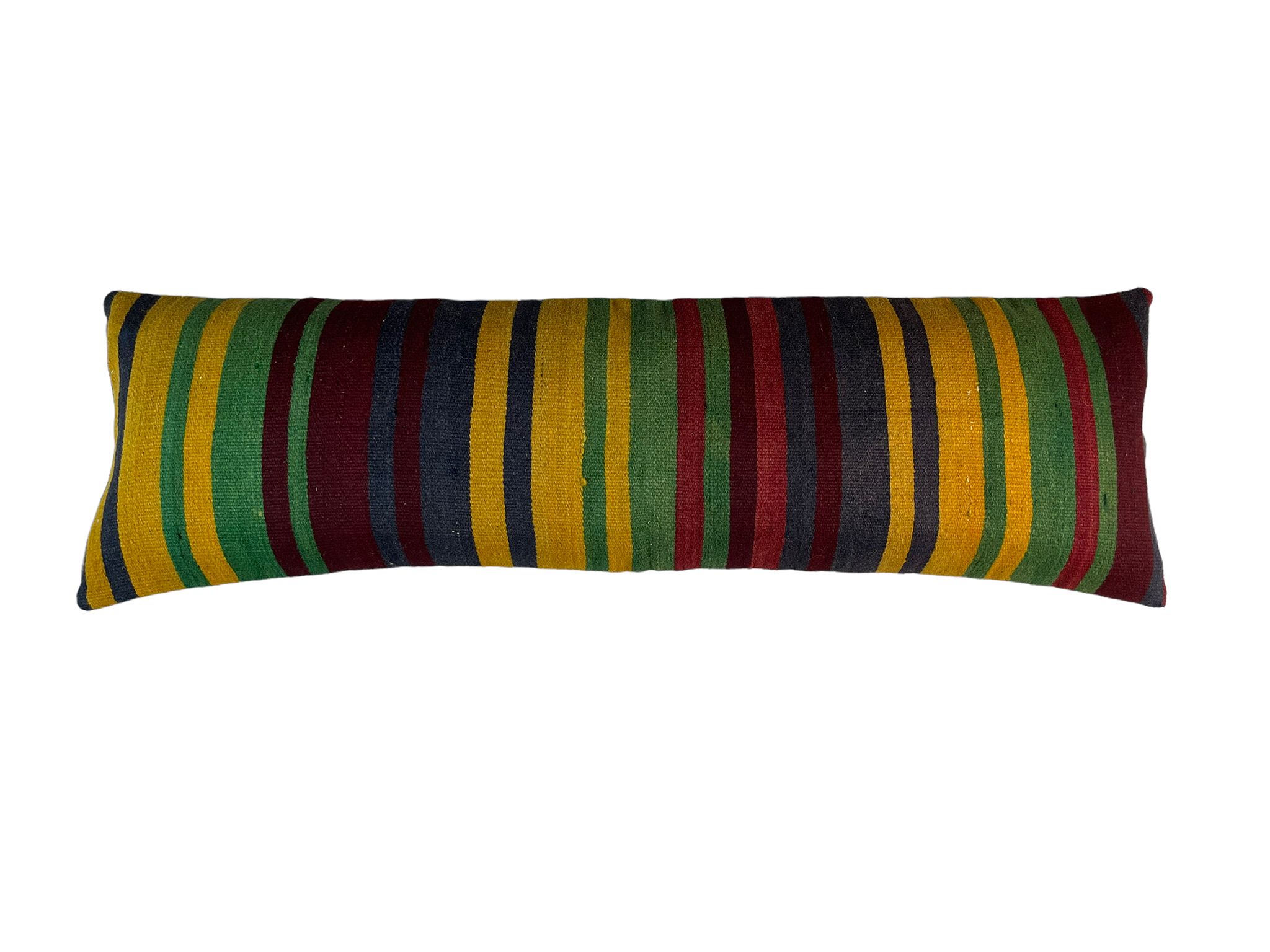 Vintage turkish kilim cushion cover , 120 x 40 cm
