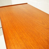 Scandinavian midcentury teak chest of drawers