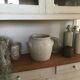 5l glazed sandstone pot